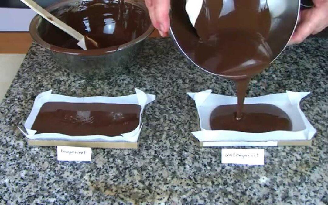 Was ist der Unterschied zwischen temperierter und untemperierter Schokolade?