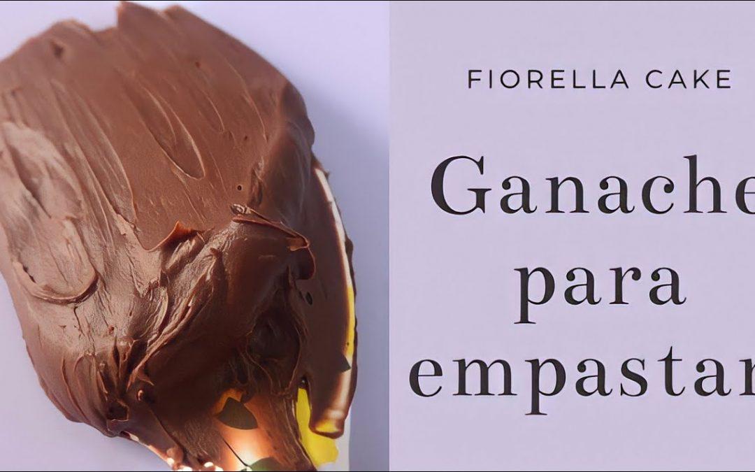 GANACHE PARA EMPASTAR TORTAS |  Sin Crema de Leche |  Fiorella-Kuchen