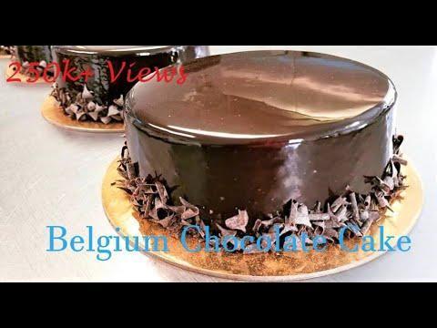 Belgischer Schokoladenkuchen 🎂😍#Belgien #Schokolade