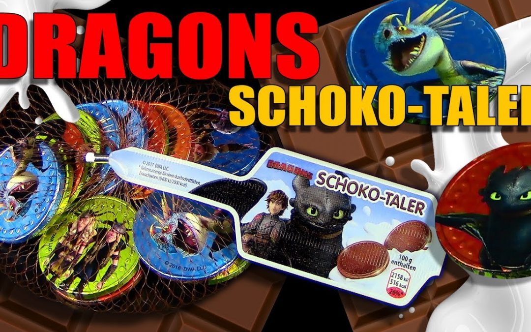Dragons - Schoko Taler - Münzen aus Milchschokolade - Unpacking & Review