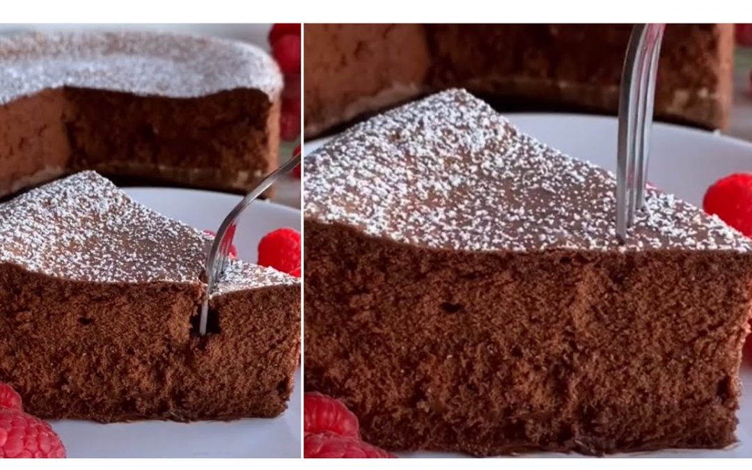 3-Zutaten-Schokoladenkuchen, ohne Mehl!  #Kuchen #Kuchen #Rezept #shorts #Schokolade