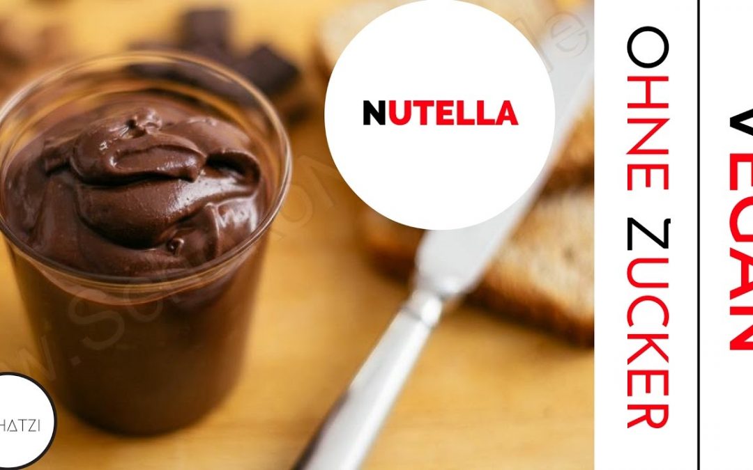 Gesundes Nutella selber machen ohne Zuckerzusatz- Lowcarb- Nuss Nougat Creme - Wie man Nutella macht