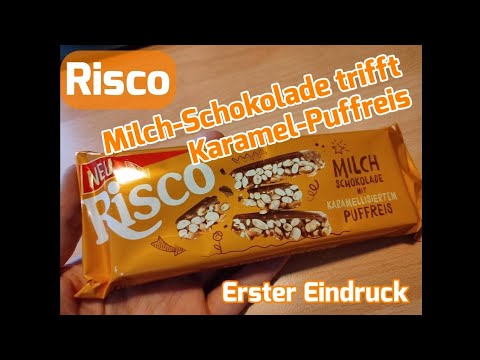 Risco Milch-Schokolade mit karamellisiertem Puffreis (Erster Eindruck)