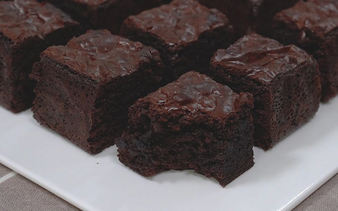 (쉬움주의!) 쫀득하고 진한 초코의 맛!!  퍼지 브라우니 만들기 |  Fudgy Brownie-Rezept Nr. 38