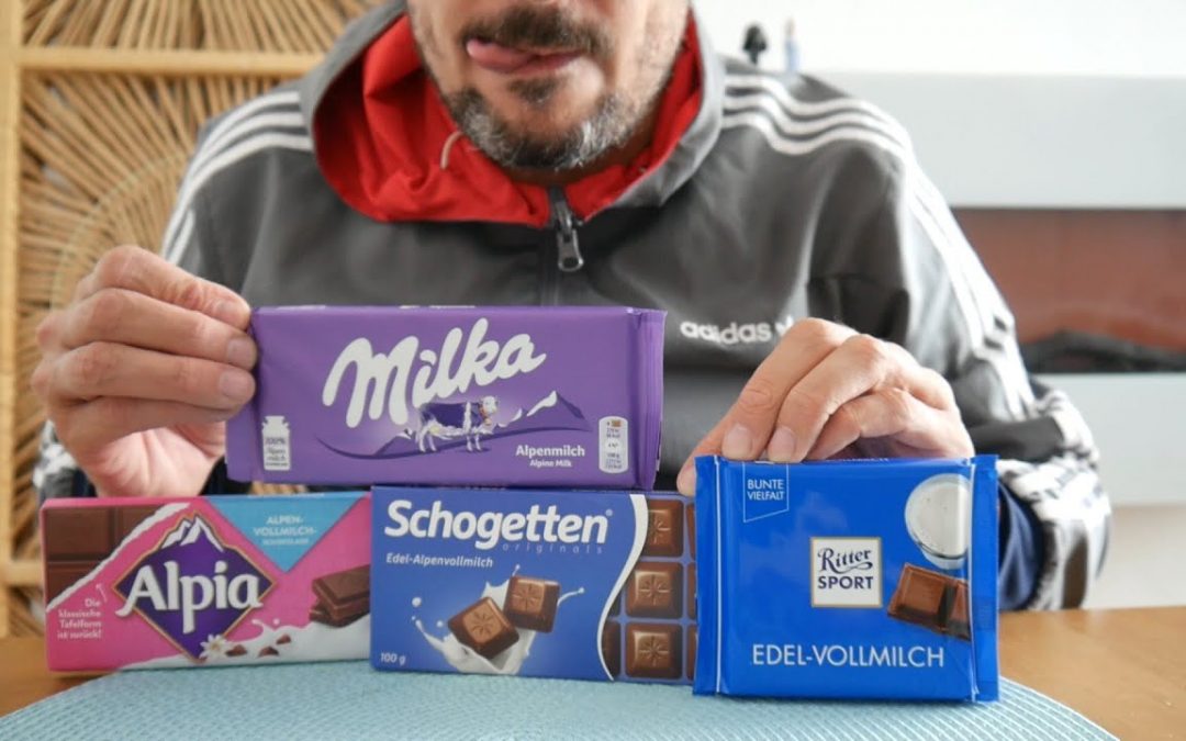 ASMR AUF DEUTSCH – Deutsche Milchschokolade – Milka, Alpia, Ritter Sport, Schogetten