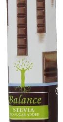 Balance Riegel mit Milchschokolade-Praliné mit Stevia, Ohne Zuckerzusatz, 10er Pack (10 x 35 g)
