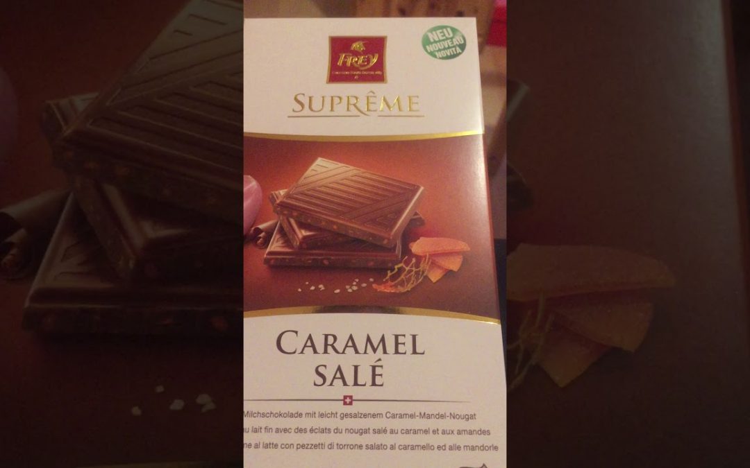 FREY: Milchschokolade mit gesalzenem Caramel – Chocolat au lait au caramel salé