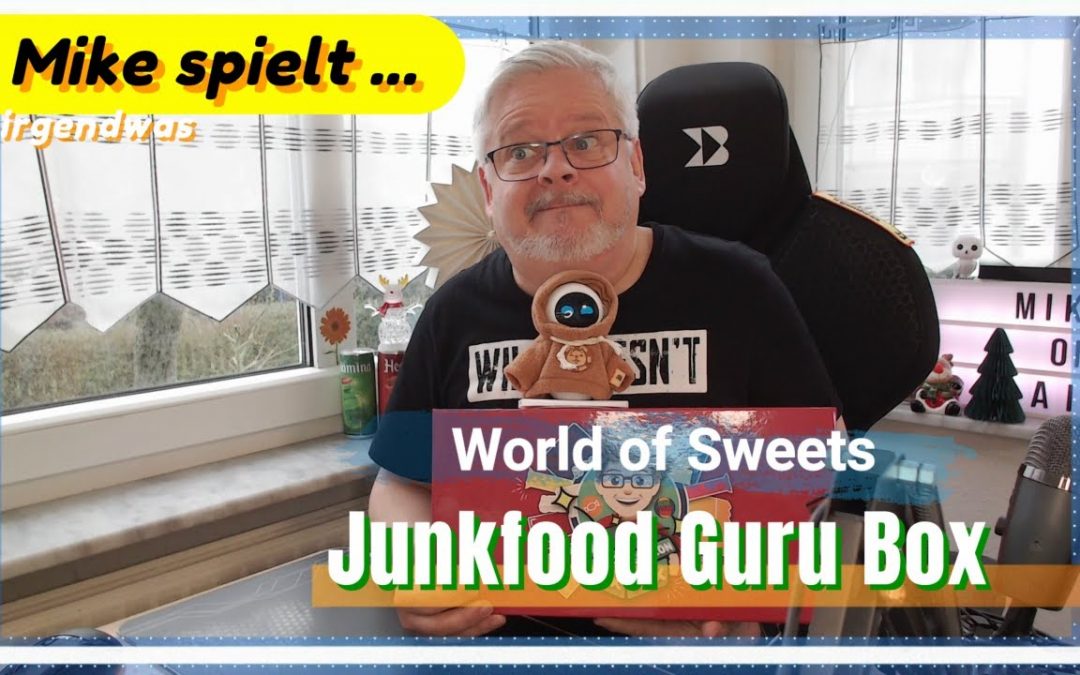 Mike spielt ... und öffnet die World of Sweets Junkfood Guru Box 🍩🤤