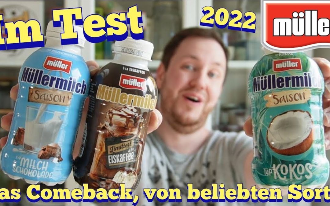 Müllermilch: Kokos, Eiskaffee & Milch Schokolade (Version 2022) im Test