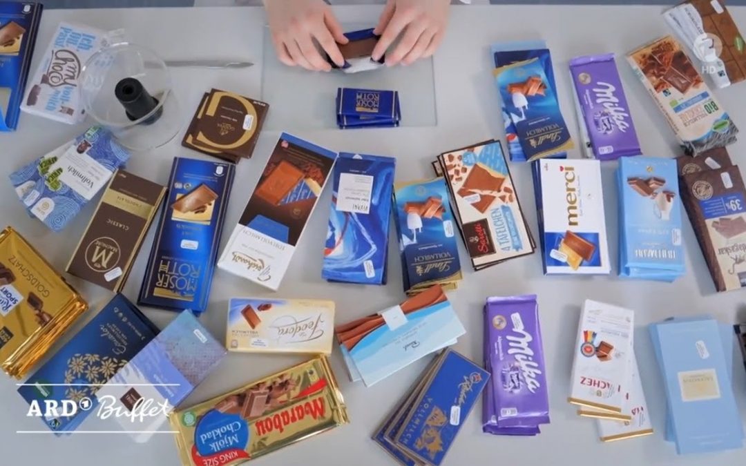 Test: Schokolade Milchschokolade / 9:42 Rote Bete / 18:23 Neue Lebensphase (22.11.2018 ARD-Buffet)