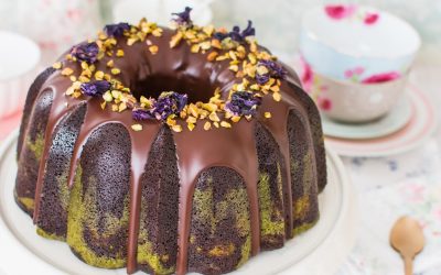 Bundt Cake de Chocolate y Té Matcha – Receta – María Lunarillos |  Zeit & Blog