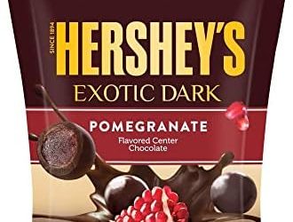 HERSHE Delicious Exotic Dark Chocolate Granatapfel, 100 g (2er-Pack)