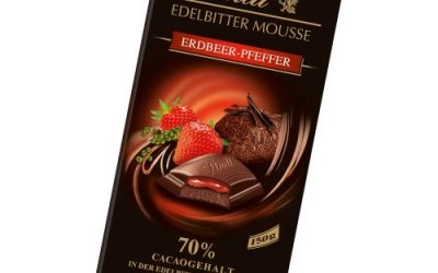 Lindt Edelbitter Mousse Erdbeer-Pfeffer