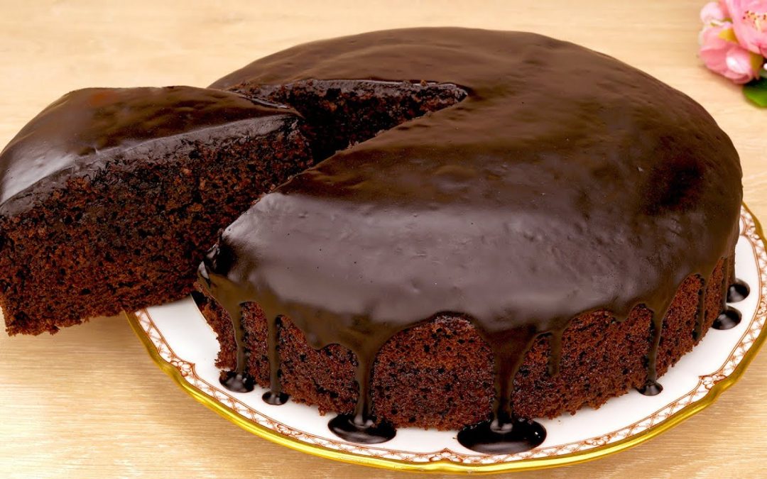 Weicher Schokoladenkuchen ohne Eier, ohne Milch!  Machen Sie diesen Kuchen in Minuten #55