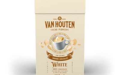 Weißes Schokoladengetränk Kakao, Van Houten 750 g, weißer Kakao von Callebaut