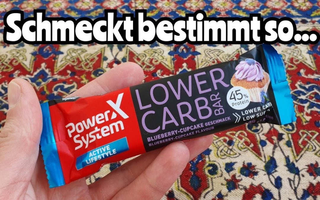 Power System Lower Carb Protein Bar Blueberry Cupcake Bewertung