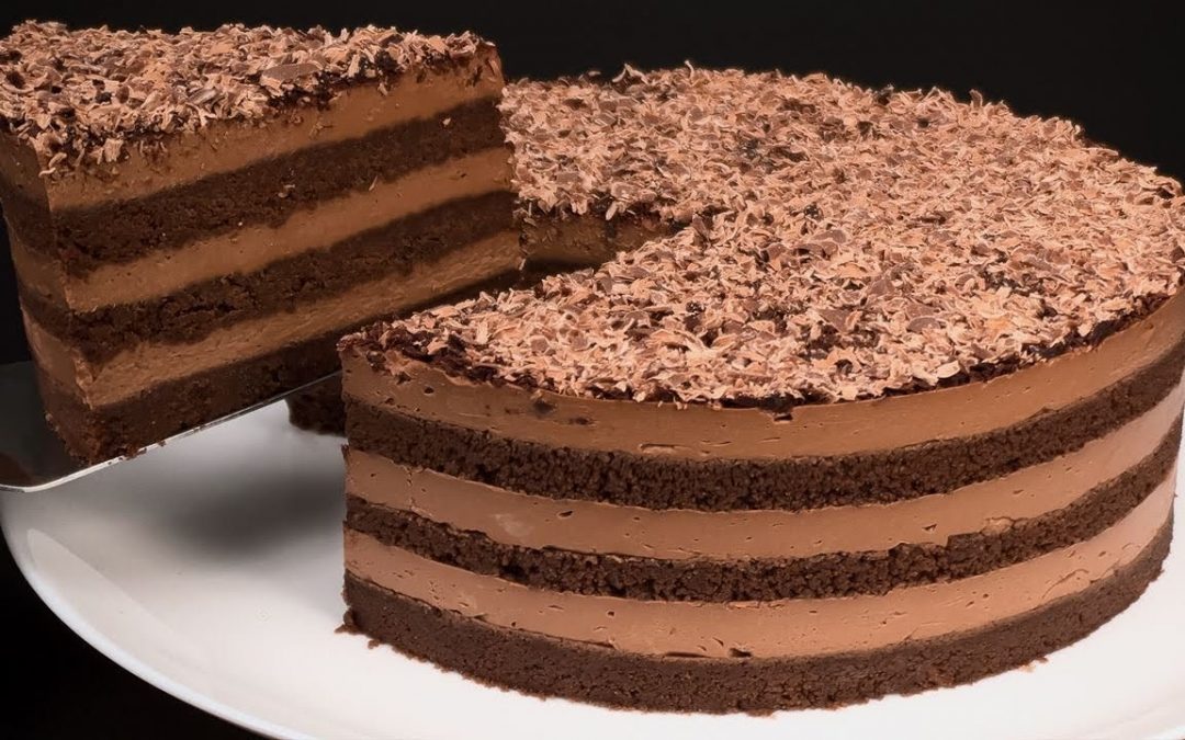 Schokoladen-Kaffee-Kuchen ohne Backen!  Kein Mehl!  5-Minuten-Rezept!