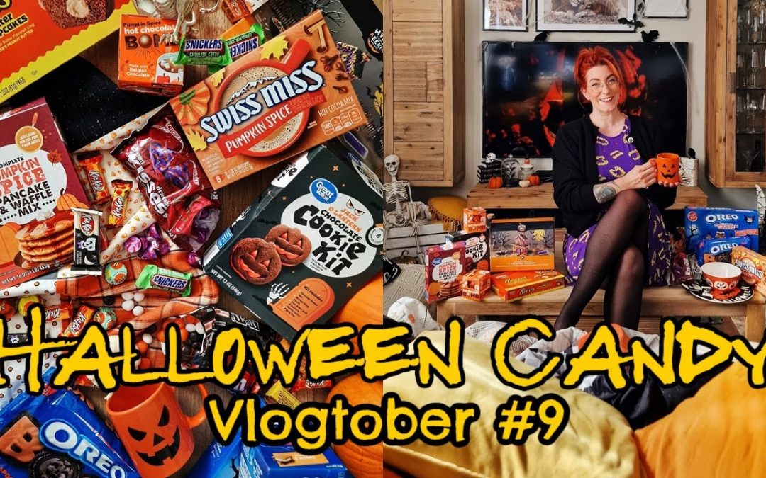 VLOGTOBER #9: Halloween-Süßigkeiten-Geschmackstest in den USA (Hershey's, Reeses, KitKat, Oreo…) // Sabrina Sterntal