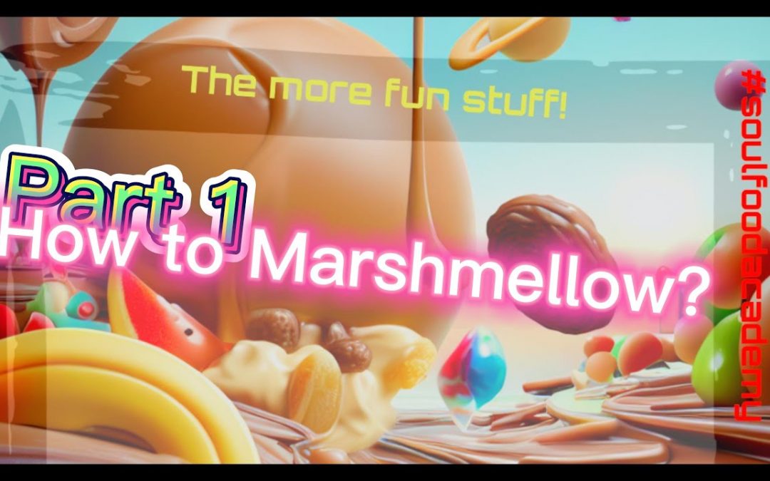 Mit nur 4 Zutaten Marshmellows in 10 Min selber machen!  / #soulfoodacademy